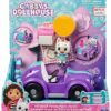 Gabby's Dollhouse, La macchina di Carlita con Personaggio Pandi Panda e Accessori, Giochi per Bambini dai 3 Anni in su - immagine 3