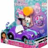 Gabby's Dollhouse, La macchina di Carlita con Personaggio Pandi Panda e Accessori, Giochi per Bambini dai 3 Anni in su - immagine 10