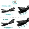 HOMYBABY Dispositivo di Sicurezza Seggiolino Auto – Fibbia Gancio Cintura Seggiolino Auto Bambino – Impedisce al Bambino di Togliere le Braccia dall’Imbracatura – Per Seggiolini, Passeggino - immagine 13
