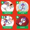 JOYIN 36 PCS Adesivo di Natale | Create i vostri personaggi natalizi | Fogli adesivi misti e assortiti con design a corpo intero Renna, Pupazzo di neve, Elfo per bambini - immagine 5