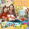 Japace Puzzle Bambini 2 3 Anni, Giochi Montessori di Abbinamento Colori, Giochi Bambini da Puzzle in Legno, Giocattoli Educativi Set Regalo per Bambina Bimbo Ragazza Ragazzo - immagine 8