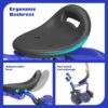 KORIMEFA Bambini Trike Bici Pieghevole Balance Bike con Cestino di Stoccaggio per 1-3 Anni Ragazzi Ragazze Trike con Regolabile Seat & Night Riflettore, Facile da memorizzare, Compleanno Natale - immagine 7