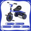 KORIMEFA Bambini Trike Bici Pieghevole Balance Bike con Cestino di Stoccaggio per 1-3 Anni Ragazzi Ragazze Trike con Regolabile Seat & Night Riflettore, Facile da memorizzare, Compleanno Natale - immagine 8
