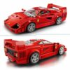 LEGO Speed Champions Supercar Ferrari F40, Modellino di Auto Sportiva da Costruire, Macchina Giocattolo da Collezione con Minifigure del Pilota, Giochi per Bambini e Bambine da 9 Anni in su 76934 - immagine 4