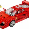 LEGO Speed Champions Supercar Ferrari F40, Modellino di Auto Sportiva da Costruire, Macchina Giocattolo da Collezione con Minifigure del Pilota, Giochi per Bambini e Bambine da 9 Anni in su 76934 - immagine 5