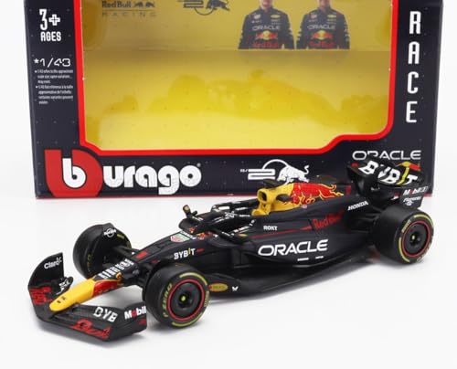 Modello Auto Formula 1 VERSTAPPEN Numero RB20 F1 stagione 2024 - Scala 1:43 12cm - Bburago 18-38097V - immagine 4
