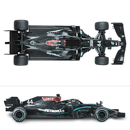 Mondo Motors - F1W11 Mercedes AMG Petronas, Auto radiocomandata Lewis Hamilton in scala 1:18, Auto formula 1, 2.4 GHz, Colore Nero, 63706 - immagine 6
