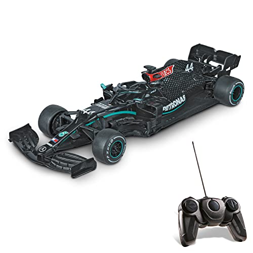 Mondo Motors - F1W11 Mercedes AMG Petronas, Auto radiocomandata Lewis Hamilton in scala 1:18, Auto formula 1, 2.4 GHz, Colore Nero, 63706 - immagine 8