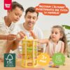 Nene Toys BEEFALL, Gioco Montessori 4-in-1 per Bambini 3-9 Anni - Gioco Educativo in Legno con Alveare, 12 Api, Bastoncini Colorati, Dadi e Carte - Gioco per la Famiglia per lo Sviluppo Cognitivo - immagine 3