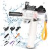 Pistola ad acqua elettrica potenziata,Pistole ad Acqua Potenti a Lunga Distanza,Pistole ad Acqua Elettriche,Lungo Raggio da 8-10 Metri,per Spiaggia Piscina per Feste e Piscina All'aperto