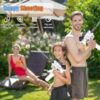 Pistola ad acqua elettrica potenziata,Pistole ad Acqua Potenti a Lunga Distanza,Pistole ad Acqua Elettriche,Lungo Raggio da 8-10 Metri,per Spiaggia Piscina per Feste e Piscina All'aperto - immagine 7