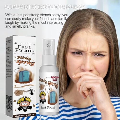 SEMINISMAR Scoreggia Liquido,30ML Spray Puzzolente Liquido,Liquido Farta Spray,Farta Puzzolente Spray,Liquido Scoreggia Odore,Spray Scoreggia Liquido,Spray Scoregge per Scherzi(B) - immagine 8