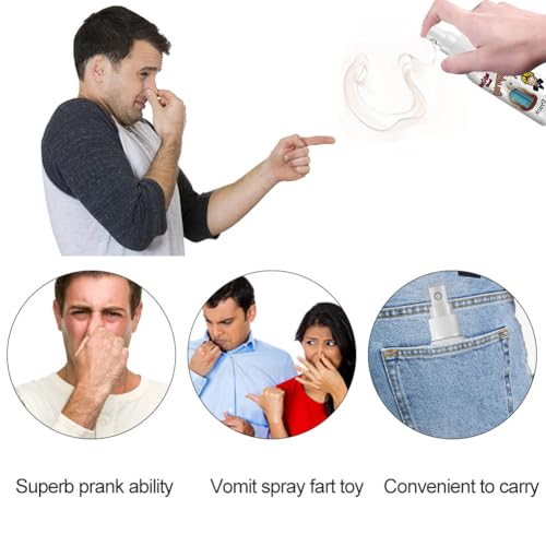 SEMINISMAR Scoreggia Liquido,30ML Spray Puzzolente Liquido,Liquido Farta Spray,Farta Puzzolente Spray,Liquido Scoreggia Odore,Spray Scoreggia Liquido,Spray Scoregge per Scherzi(B) - immagine 9