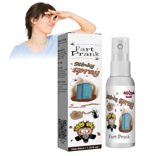 SEMINISMAR Scoreggia Liquido,30ML Spray Puzzolente Liquido,Liquido Farta Spray,Farta Puzzolente Spray,Liquido Scoreggia Odore,Spray Scoreggia Liquido,Spray Scoregge per Scherzi(B)