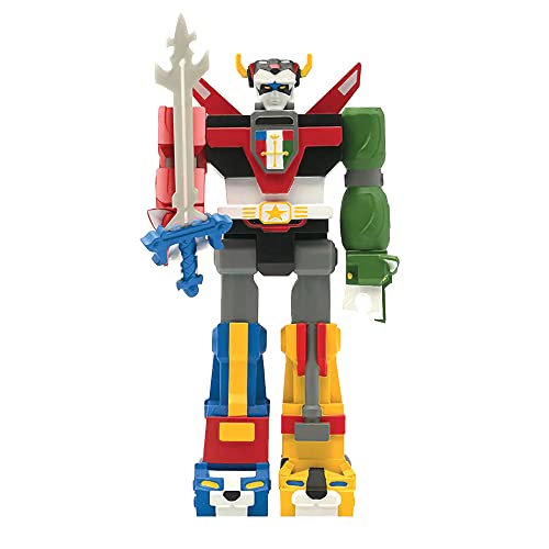 Super7 Voltron Defender of The Universe (Shogun), Action figure di Voltron da 9,5 cm, con accessori, vintage, da collezione