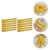TOYANDONA 24 patatine fritte francesi, Simulazione, patatine fritte da cucina, giocattolo artificiale Lifelike Food, modello per ristorante e feste, spessay - immagine 8