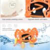 Tomicy Peluche 30cm Giallo Kawaii Plush Peluche Cuscino Animale, Star Peluche Cartoon Anime per Regalo Compleanno per Bambini Ragazze - immagine 7