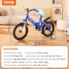 VEVOR- Kinder Fahrrad Senza Pedali Pieghevole, Colore Blu + Bianco + Nero, 1200 x 530 x 830 mm, Bicicletta per bambini 11,92 kg - immagine 8