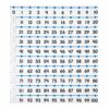 hand2mind - Numero linea da -20 a 100 decorazioni per aule, bacheca e lezioni di matematica, 12 sezioni numeriche
