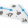 hand2mind - Numero linea da -20 a 100 decorazioni per aule, bacheca e lezioni di matematica, 12 sezioni numeriche - immagine 8