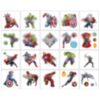 Adesivi per Tatuaggi -Tomicy 60 Pcs Tatuaggi Temporanei di Adesivi Supe-reroi Tatuaggi Temporanei per Bambini Adesivi Super-eroi Tatuaggi Set per Ragazze Ragazzi
