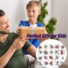 Adesivi per Tatuaggi -Tomicy 60 Pcs Tatuaggi Temporanei di Adesivi Supe-reroi Tatuaggi Temporanei per Bambini Adesivi Super-eroi Tatuaggi Set per Ragazze Ragazzi - immagine 7