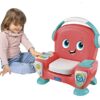 Baby Clementoni - Poltroncina Canta Suona e Balla, Poltrona Interattiva Parlante Bambini 12-36 Mesi, Gioco Educativo con Luci e Canzoni, Stimola Sviluppo Cognitivo e Motorio, Lingua Italiana, 17754 - immagine 5