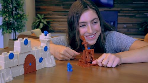 CROSSBOWS & CATAPULTS - Gioco da tavolo di strategia per bambini dai 7 anni - Battaglia tra catapulte e castelli - Costruzioni leggendarie ed edifici epici - 2 giocatori - 20-30 minuti - immagine 5