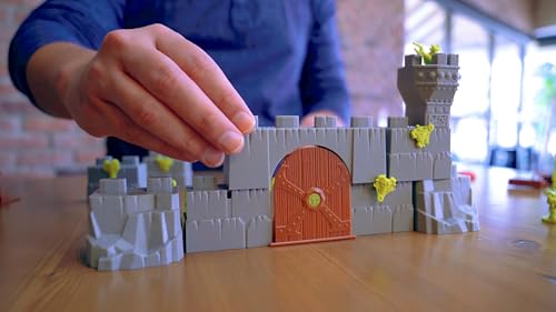 CROSSBOWS & CATAPULTS - Gioco da tavolo di strategia per bambini dai 7 anni - Battaglia tra catapulte e castelli - Costruzioni leggendarie ed edifici epici - 2 giocatori - 20-30 minuti - immagine 6