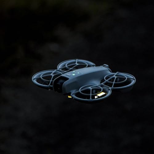 DJI NEO LED Drone Luce notturna luminosa Treppiede Accessori Searchlight Night Flight Light Faro per DJI NEO Accessori, Luce stroboscopica di riempimento notturno con supporto staffa di montaggio - immagine 4