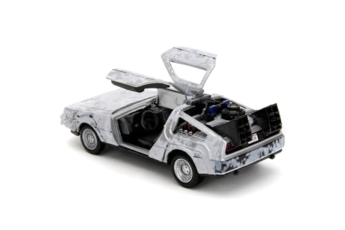 Dickie Toys - Dlorean Ritorno al futuro congelato 1:32, Multicolore (253252038) - immagine 12