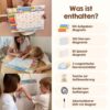 Edubini Lavagna ricompensa per bambini – [100 compiti + 350 magneti] – Sistema di ricompensa per la responsabilità – Lavagna magnetica Montessori, agenda settimanale per bambini, strumenti ADHD – con - immagine 7