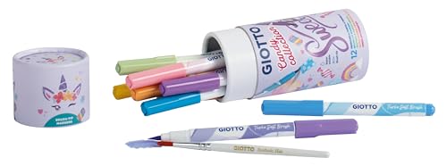 GIOTTO- Pennarelli Acquerellabili Candy Collection, Colori Assortiti, F427700 - immagine 4