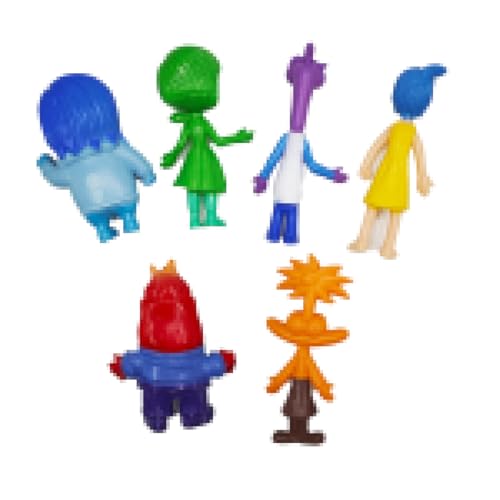 Gxlaihly 6 Pezzi Inside Out 2 Figures Toys, Inside Out 2 Figura, Regalo di Anniversario di Compleanno for Ragazzi Ragazze e Appassionati di Film