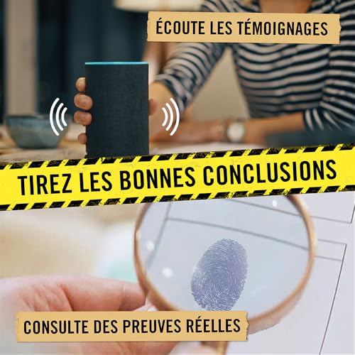 Hidden Games Scène du Crime - LE Roy EST Mort - Française - Jeu de scène de Crime réaliste, Jeu de détective passionnant, Jeu d'Escape Room - immagine 6