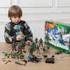 JOYIN 2023 Calendario dell'Avvento di Natale con Uomo dell'Esercito Militare Calendario per il Conto alla Rovescia di 24 Giorni con Soldati Action Figures, Armi per Ragazzi Bomboniere per Feste - immagine 8