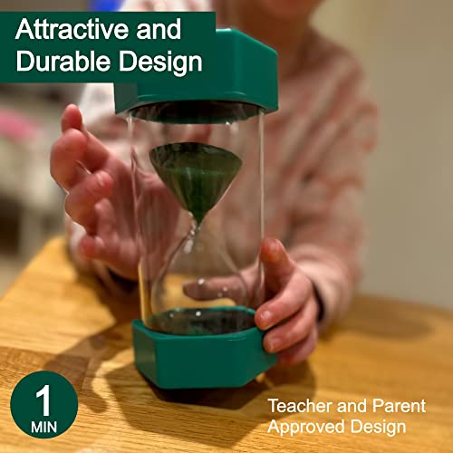 Jumbo Sand Timer for Kids- Colorful and Attractive-Easy to Operate- Visual Tool for Kids- Learning Tool - immagine 6