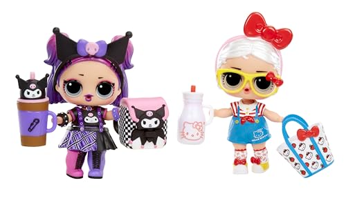 L.O.L Surprise Dolls- L.O.L. Surprise Loves Hello Kitty Tots Core Characters Asst in PDQ, Colore, 523840-EUC - immagine 6