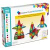 Magna-Tiles Metropolis-Set da 110 Pezzi-Piastrelle magnetiche 3D, Multicolore, 17.5 x 3 x 14 Inches, 20110 - immagine 3