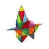 Magna-Tiles Metropolis-Set da 110 Pezzi-Piastrelle magnetiche 3D, Multicolore, 17.5 x 3 x 14 Inches, 20110 - immagine 7