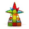 Magna-Tiles Metropolis-Set da 110 Pezzi-Piastrelle magnetiche 3D, Multicolore, 17.5 x 3 x 14 Inches, 20110 - immagine 9