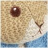NANQUAN GUND Beatrix Potter Peter Rabbit Knit Plush, Stuffed Animal for Ages 1 And Up, Brown/Blue, 6.5” - immagine 5