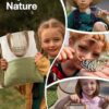 ROBUD Kit di ricerca per bambini, kit da viaggio di scoperta con acchiappamoinsetti, ingrandimento degli insetti, rete a farfalla, borsa per il trasporto, giocattoli, regali per ragazzi e ragazze dai - immagine 3