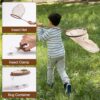 ROBUD Kit di ricerca per bambini, kit da viaggio di scoperta con acchiappamoinsetti, ingrandimento degli insetti, rete a farfalla, borsa per il trasporto, giocattoli, regali per ragazzi e ragazze dai - immagine 4