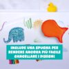 Science4you Pastelli da Bagno, La Vernice da Bagno è un Giocattolo speciale per Rendere L'Esperienza della doccia più Divertente e Colorata, un Giocattolo Creativo, Regalo D'Arte per Bambini 3 4 5 6+ - immagine 6