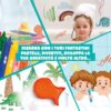 Science4you Pastelli da Bagno, La Vernice da Bagno è un Giocattolo speciale per Rendere L'Esperienza della doccia più Divertente e Colorata, un Giocattolo Creativo, Regalo D'Arte per Bambini 3 4 5 6+ - immagine 9