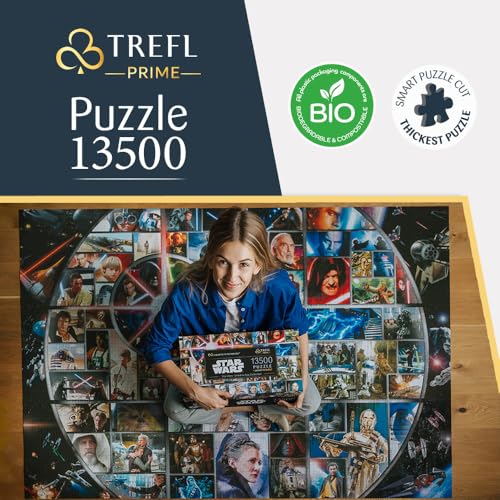TREFL Prime UFT: Star Wars, Universe Epic Collection-13500 Pezzi, Puzzle Grande, Cartone con Spessore Maggiorato, BIO, EKO, Divertimento per Adulti e Bambini dai 12 anni, Multicolore, 81036 - immagine 4