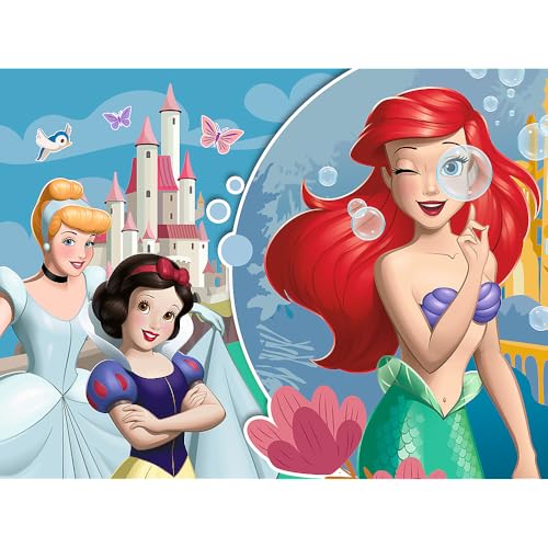 Trefl, Bella Giornata 30 Pezzi-Puzzle Colorato con le Principesse Disney, Divertimento Creativo, per Bambini dai 3 anni, Multicolore, 18308 - immagine 3