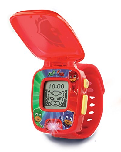 VTech-80-175857 PJ Masks Buhita, Orologio Digitale educativo Che stimola l'apprendimento e incorpora minigiochi e attività, Colore Rosso, único, 3480-175857