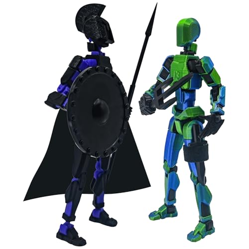 Zkgiftsdz (montaggio completato) Set di figure d'azione T13, figure d'azione stampate in 3D, figura d'azione Dummy 13, per decorazioni da tavolo per collezionisti